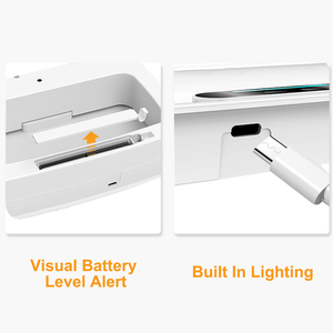 Thông minh Thùng rác có thể cho phòng tắm tự động touchless Thùng rác có nắp cảm biến chuyển động rác có thể không thấm nước cho nhà vệ sinh nhà bếp - Product Image 5