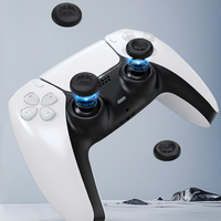 Capuchons de remplacement pour joystick analogique de manette de jeu, en silicone liquide, forme champignon, pour PS4 et PS5.