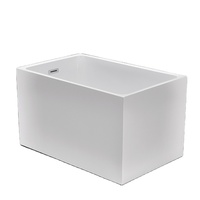 Foshan usine OEM ODM salle de bain encastré gauche droite égouttoir Rectangle noir acrylique tablier baignoire