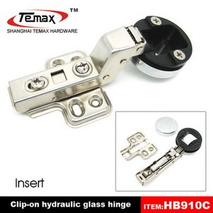 Temaxソフトクローズ35mmカップガラスドアヒンジ/スロークローズヒンジ - Product Image 4