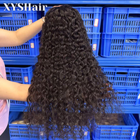 Wig Rambut Asli XYS Wholesale Price 13x6 Natural Hairline Hd Lace Frontal, Wig Rambut Manusia Virgin Colombia 180 Density