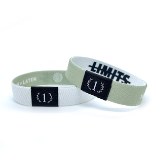 Pulsera Tejida Impermeable para Eventos, Ecológica, Personalizada, Económica, con Transferencia Térmica, Deportiva, Elástica, para Eventos Musicales y Bodas - Product Image 6