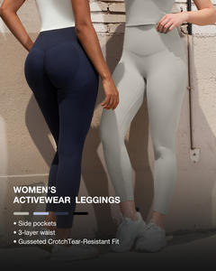 Conjuntos de Ropa Deportiva Vractive al por Mayor, Personalizados, con Sujetador y Braguitas, Leggings para Mujer Tallas Grandes, Pantalones Deportivos con Efecto Push-Up, Ropa Deportiva para Fútbol al Aire Libre - Product Image 3