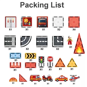 Juguetes Educativos <span class=keywords><strong>de</strong></span> Rol para Niños, Juguetes <span class=keywords><strong>de</strong></span> Estación <span class=keywords><strong>de</strong></span> <span class=keywords><strong>Bomberos</strong></span>, Juguetes Magnéticos, Sets <span class=keywords><strong>de</strong></span> Bloques <span class=keywords><strong>de</strong></span> Construcción para Niños y Niñas - Product Image 3