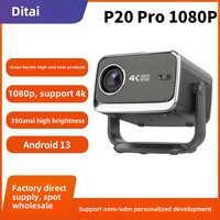 Projecteur intelligent transfrontalier Classy P20 Pro haute luminosité 4K Android 13 Home cinéma rotation à 360 degrés 2G RAM nouveau produit