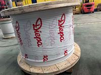 Câble en acier galvanisé Konecranes de 6,4 mm, pose à gauche, référence 52334369, pièce de rechange pour palan de grue