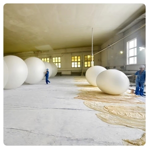 Globo Meteorológico Grande de 1000g Redondo, Listo para Enviar, para Observación Estratosférica de Gran Altitud - Product Image 2