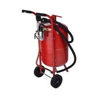Sableuse Portable de Haute Qualité 20 Gallons, Pot de Sablage Rouge Mini, Meilleur Prix Direct Usine