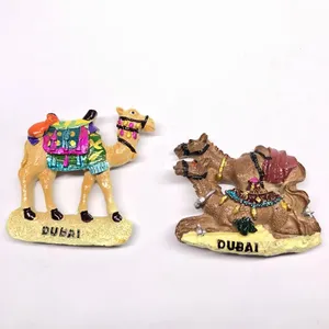Unique Desert Camel Dubai Fridge Magnet 3D Resin Design For Travel Souvenirs And Gifts