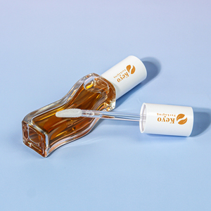 Contenedor de brillo de labios blanco grueso de 8ml Tubos de brillo de labios de vidrio Logotipo personalizado Tubo de brillo de labios vacío Contenedor de embalaje de bálsamo labial - Product Image 4