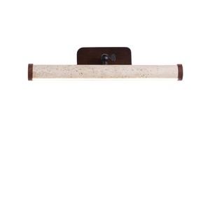 Yellow Travertine Wall Lamp Led Warm White Matte Finish Bathroom Vanity <b>Lighting</b> 400x100mm - Product Image 5