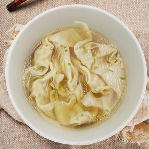 Guangzhou ristorante Cantonese tradizionale funghi e maiale istante wonton congelati in borsa per i bambini - Product Image 3