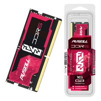 Módulo de Memoria de Alto Rendimiento para Portátiles PUSKILL DDR5 SODIMM, 4800/5600 MT/s, 8GB 16GB 32GB, DRAM para Juegos de Bajo Voltaje de 1.1V
