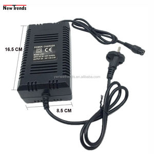 <span class=keywords><strong>Chargeur</strong></span> Standard européen à tête ronde pour vélo électrique 24V <span class=keywords><strong>36V</strong></span>, adapté aux batteries au plomb <span class=keywords><strong>10ah</strong></span>-14ah, Kit moteur, pièce détachée - Product Image 2