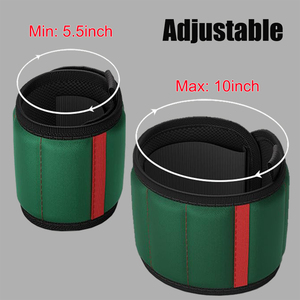 Premium OEM Waterproof Magnetic Wristband <b>Tool</b> <b>Belt</b> for Men Adjustable Strap High-Capacity Storage for small nails or nuts - Product Image 1