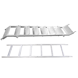 Scala Portatile Industriale JHJD a Basso Prezzo in Acciaio Zincato con Gancio <span class=keywords><strong>e</strong></span> Gradino per Costruzioni Edili - Product Image 3