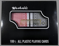 Jeu de cartes à jouer en PVC imperméable et durable - 0,25 mm, coins arrondis professionnels pour club et divertissement familial