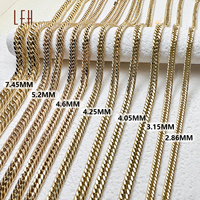 Collar de Cadena Cubana de Joyería de Oro Real de 18k Personalizado, Collar de Oro Macizo Au750, Collar de Oro Japonés Real de 18k
