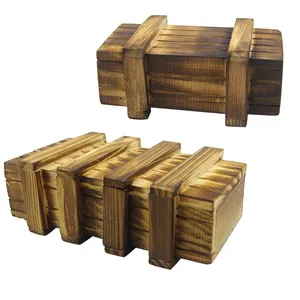 Trucchi magici scatola segreta di legno scatola magica con giocattoli educativi segreti <span class=keywords><strong>per</strong></span> <span class=keywords><strong>bambini</strong></span> scatola Puzzle in legno - Product Image 1