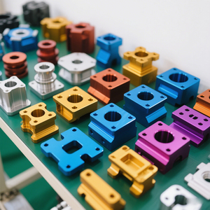 고정밀 CNC 가공 알루미늄 부품 6061-T6, 7075, 5083 아노다이징/밀링 프로토타입용 - Product Image 2