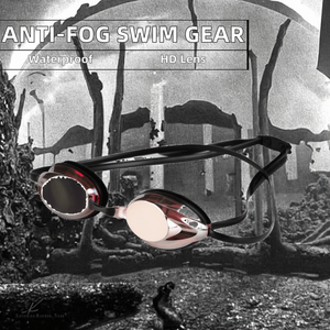 Lunettes de course légères de haute qualité 1700AF pour adultes, en PC+Silicone, anti-buée, avec sangle facilement ajustable et conception étanche - Product Image 3