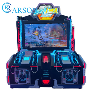 เครื่องจำลองเกมยิงปืนแบบอินเทอร์แอคทีฟ 9D <span class=keywords><strong>VR</strong></span> ที่พัฒนาขึ้นเอง ชุดเกมต่อสู้ปืนเสมือนจริง 9D <span class=keywords><strong>VR</strong></span> สำหรับศูนย์การค้าและสวนสนุก <span class=keywords><strong>VR</strong></span> - Product Image 1