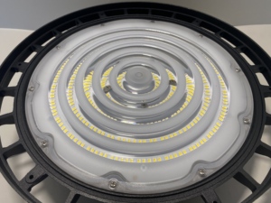 100W <span class=keywords><strong>UFO</strong></span> Industrial Bell High Bay White Light Warehouse Factory Stadium Estacionamiento al aire libre PC Lámpara IP65 Clasificación Envío gratis - Product Image 2