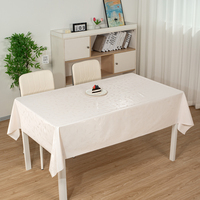 Nappe Moderne en PVC Gaufré RNPT, Housse de Table en Vinyle Imperméable, Résistante à l'Huile, Lavable, Protection pour Table à Manger, Décoration Intérieure