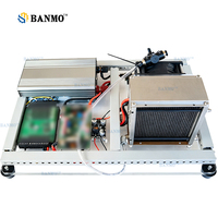 Module d'alimentation à pile à combustible BANMO 500W avec dissipateur thermique, ventilateur, radiateur, onduleur, convertisseur, sortie AC, système d'assemblage de châssis