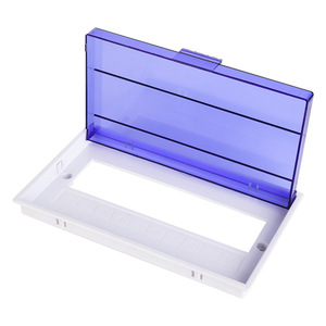 ฝาครอบกล่องจ่ายไฟ PZ30 พลาสติก 8 วงจร ป้องกันไฟลุกแบบฝัง สำหรับแผงไฟฟ้า - Product Image 1
