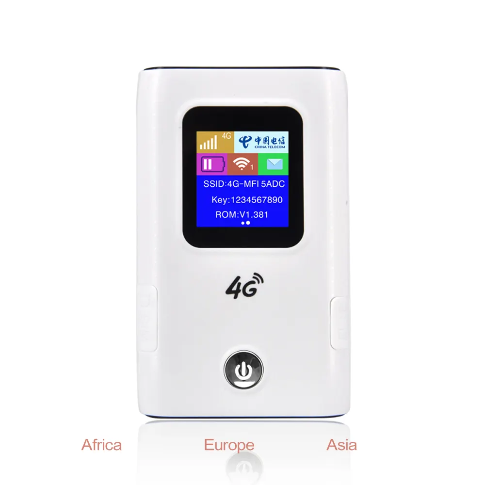MF905 3G 4g LTE FDD TDD cat4 150M wifi bolsillo mini router con Banco de la energía