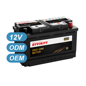 Batería de Auto de 12V 80ah Libre de Mantenimiento, con Función Start-Stop, Estándar JIS DIN - Product Image 2