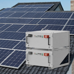 แบตเตอรี่ไอออน 51.2V สำหรับระบบโซลาร์เซลล์ 5kW 10kW 15kW 20kW  ชุดแบตเตอรี่ Lifepo4 48V - Product Image 1