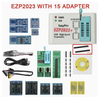 Programador USB SPI Flash EZP2023 BIOS de alta velocidad compatible con Chip serie 24/25/93/95 con 15 adaptadores