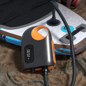 Haute pression sup stand up <span class=keywords><strong>paddle</strong></span> <span class=keywords><strong>board</strong></span> gonflage étang à poissons tente portable pompe à air électrique pour bateau gonflable kayak - Product Image 3