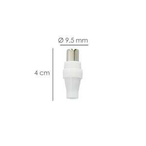 Connettore TV Maschio Diritto 9,5 mm. - Product Image 2