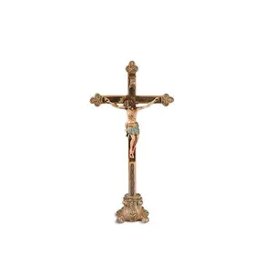 Offre Spéciale Personnalisé À La Main Résine Table Debout Crucifix