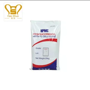 OEM HPMC Haoshuo Chemicals wall putty adhesive powder HPMC cold water dissolved
