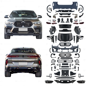Kit carrosserie de nouvelle conception pour BMW X6 Série E71 <span class=keywords><strong>2008</strong></span> 2009 2010 2011 2012 2013, mise à niveau vers le <span class=keywords><strong>style</strong></span> G06 F96 X6M 2020 2021 <span class=keywords><strong>2022</strong></span> - Product Image 1
