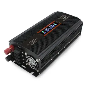 3000W 12V 220V 2000W Modified Sine Wave Power Inverter 1500W LCD Displays with 2 USB Solar Car Inverter