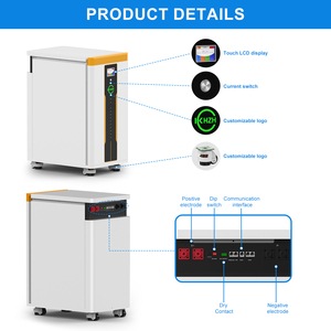 30kwh <span class=keywords><strong>Lithium</strong></span> 48V nhà năng lượng pin lưu trữ hệ thống 51.2V 300ah 560ah 600ah 15kwh năng lượng mặt trời LiFePO4 pin với BMS - Product Image 6