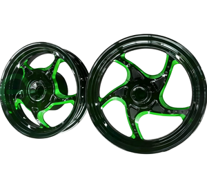 Jantes en aluminium moulé gravées CNC pour Honda Giorno - 12*2.5J/12*2.15J, légères et résistantes aux températures tropicales - Product Image 1