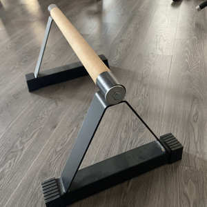 Livraison rapide Parallettes en bois push up <span class=keywords><strong>bar</strong></span> pour parallettes de gymnastique de fitness par gravité - Product Image 5