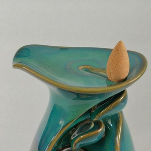 Wholesale Ceramic Waterfall <b>Incense</b> <b>Burners</b> <b>Backflow</b> <b>Burner</b> for Aromatic Use Elegant Waterfall Design - Product Image 4