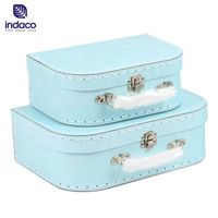 Boîte à jouets en carton en forme de valise vide pour bonbons et chocolats, avec poignée, pour enfants