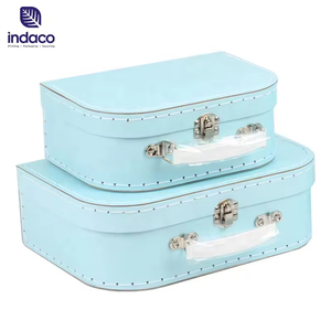 Paper Candy Toy Suitcase <b>Empty</b> <b>Box</b> <b>for</b> Chocolate Children Carton <b>Box</b> with Handle - Product Image 6