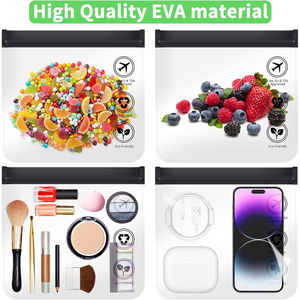 ถุงซิปล็อค EVA+PE ย่อยสลายได้ รีไซเคิลได้ ปิดผนึกซ้ำได้ หนา 140 ไมครอน สำหรับเสื้อผ้า ถุงเท้า เด็ก กำลังขายดีตามเทรนด์ - Product Image 2