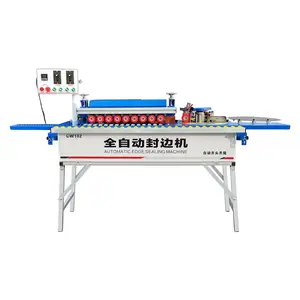 DW102 Edge Banding Machine Small Automatic Edge Bander Trimmer For Custom Furniture