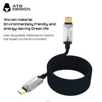 Câble de données pour téléphone portable de qualité supérieure pour iPhone 16 Pro Max 1M C vers C Câble de charge pour iPhone 17 Pro Max