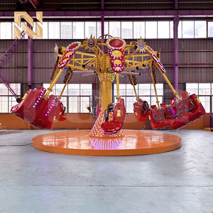 Precio de fábrica Rotating Spiral Jet Airborne Shot Parque de atracciones <span class=keywords><strong>para</strong></span> niños Ride Material de acero de fibra de vidrio <span class=keywords><strong>para</strong></span> <span class=keywords><strong>parques</strong></span> de aventura - Product Image 3